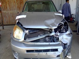 2005 TOYOTA RAV4, SILVER, L MODEL, 2.4L, AT, AWD.  Z26420
